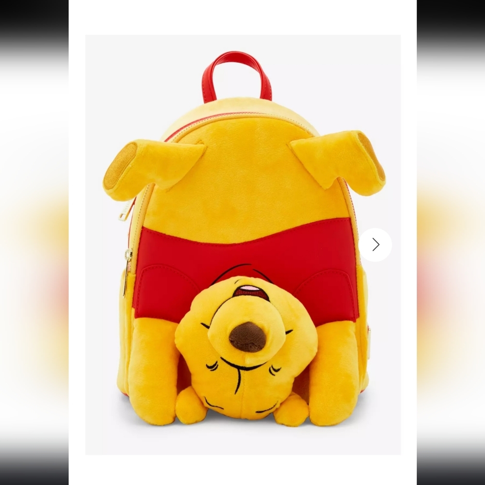 Loungefly Disney Winnie the Pooh Upside Down Pooh Mini Backpack